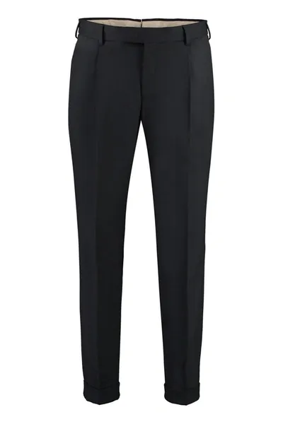 Pt01 Trousers  In Nero