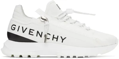 Givenchy Spectre Zip Runner Sneaker In White Black