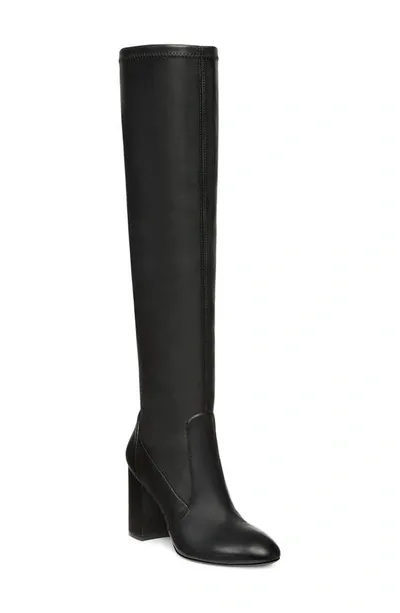 Stuart Weitzman Yuliana Knee High Slouch Boot In Black