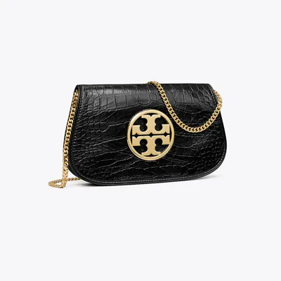 Tory Burch Reva Embossed Clutch