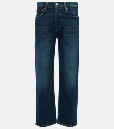 Citizens Of Humanity Florence High-rise Wide-leg Jeans In Blue