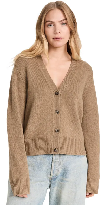 Jenni Kayne Cashmere Frances Pullover In Brown