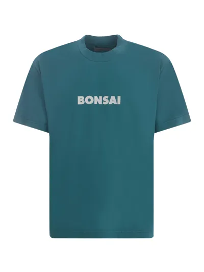 Bonsai T-shirt  In Verde Petrolio