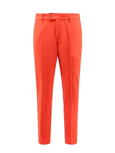 J. Lindeberg Vent Trouser In Red