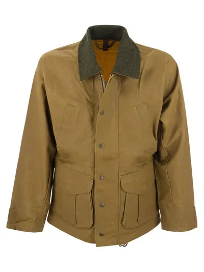 Filson Waterproof Cotton Jacket In Brown