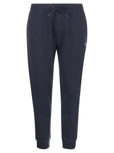 Polo Ralph Lauren Double Knit Jogger In Blue