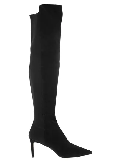 Stuart Weitzman 5050 Stuart 75 - Knee-high Boot In Black