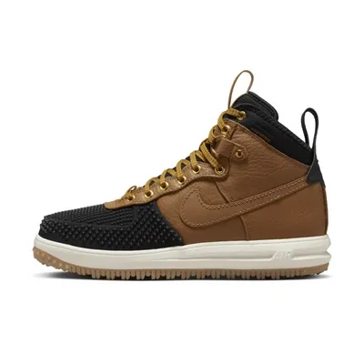 Nike Lunar Force 1 Duckboot Lace In Braun