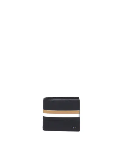 Hugo Boss Ray-s Wallet Medium Size In Black