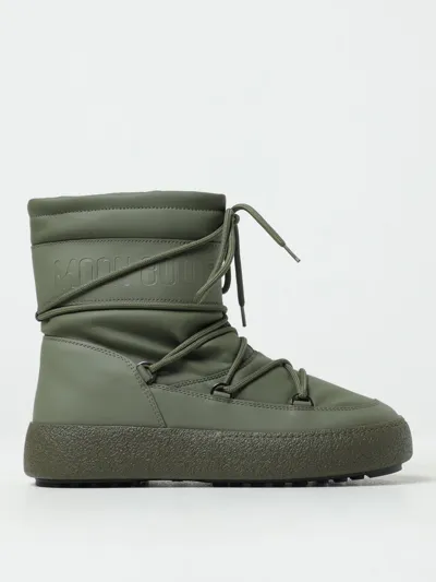 Moon Boot Boots  Men Color Green In Grün