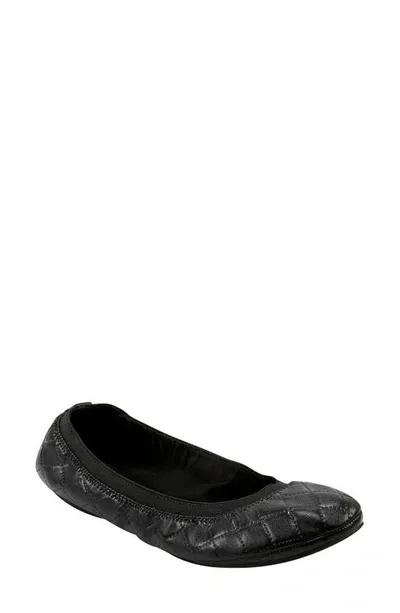 Bandolino Edition Quilted Ballet Flat In Black