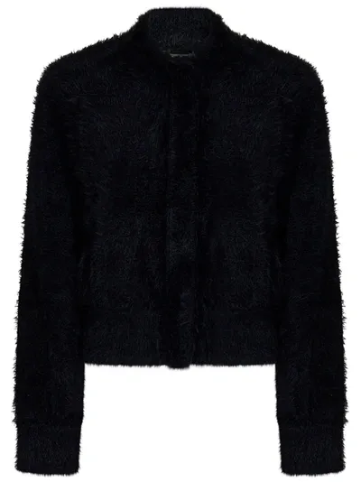 Alberta Ferretti Cardigan In Black