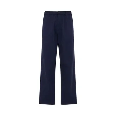 Marni Straight Leg Regular Fit Cotton Pants