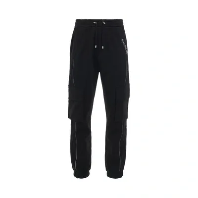 Balmain Reflect Cargo Sweatpants