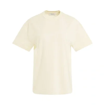 Off-white Embroidered Diagonal Tab Casual T-shirt