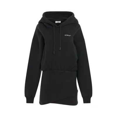 Off-white For All Book Hoodie Sweat Dress