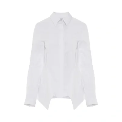 Givenchy Peplum Long Sleeve Shirt