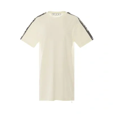 Off-white Athleisure Logo Band Dress