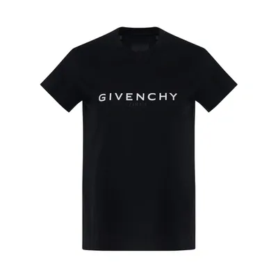 Givenchy Reverse Logo Fitted T-shirt