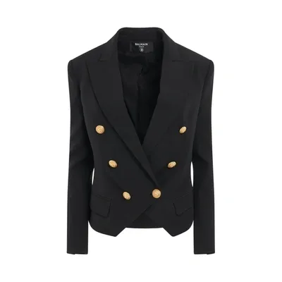 Balmain 6 Button Gdp Short Jacket