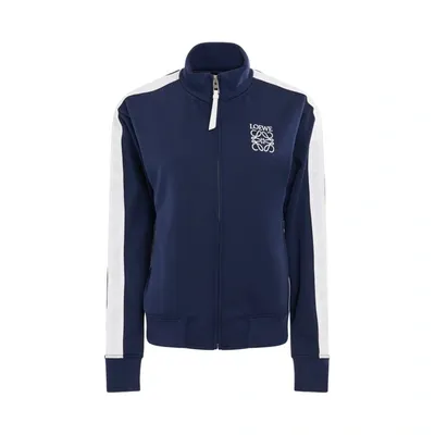 Loewe Anagram Track Jacket In Marine