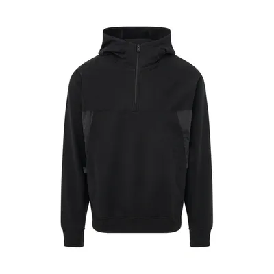 Y-3 Stretch Terry Zip Hoodie In Black