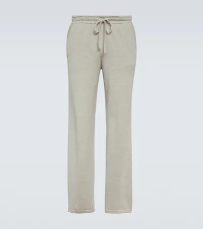 Le Kasha Bali Cashmere Sweatpants In Neutrals