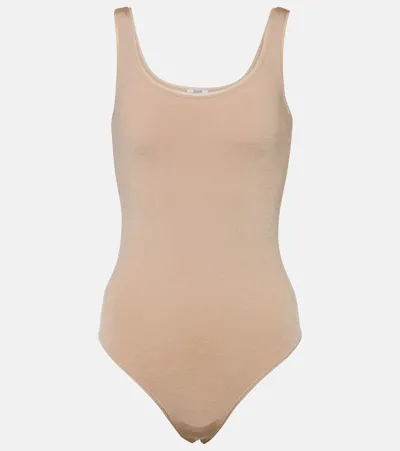 Wolford Jamaika Bodysuit In Beige