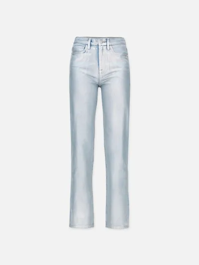 Frame Le Jane Crop High Rise Jeans In Hologram