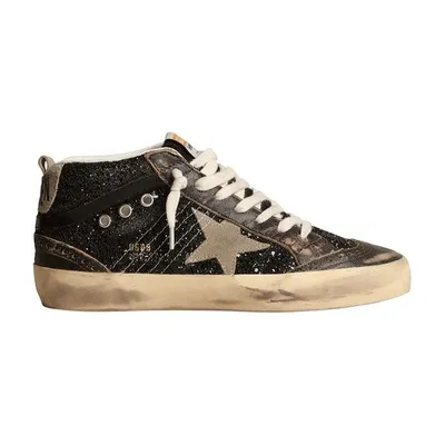 Golden Goose Mid-star Sneakers In Black_beige_black_taupe