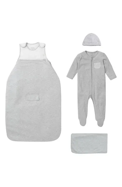 Mori Kids' Clever Sleep Set In Grey