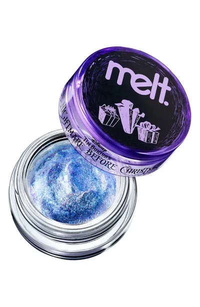 Melt Cosmetics X Disney Tim Burton's 'the Nightmare Before Christmas' Making Christmas Glitter Pot In White