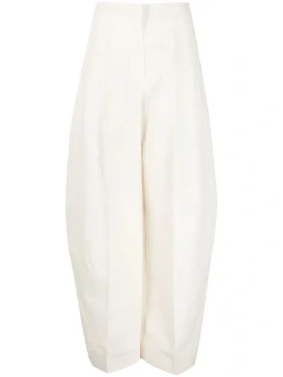 Jacquemus Trousers In White