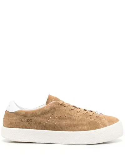 Kenzo Sneakers In Brown