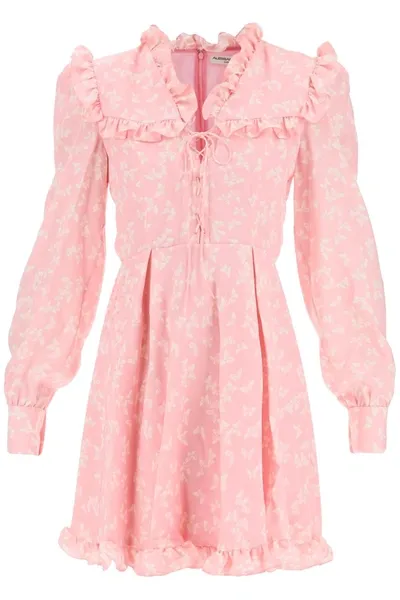 Alessandra Rich Dress In Pink