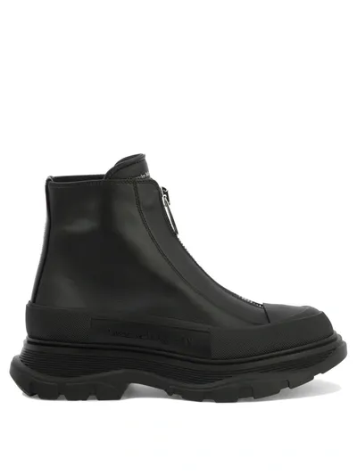 Alexander Mcqueen Tread Slick Boot In Black