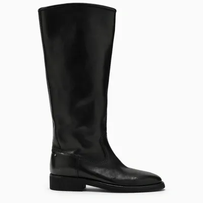 Golden Goose Deluxe Brand Black Leather Boot Women