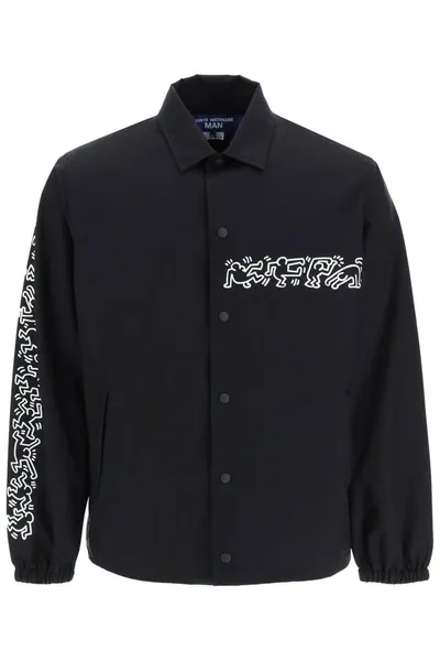 Junya Watanabe Jacket In Black,white