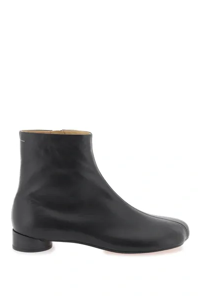 Mm6 Maison Margiela Anatomical Boot In Black