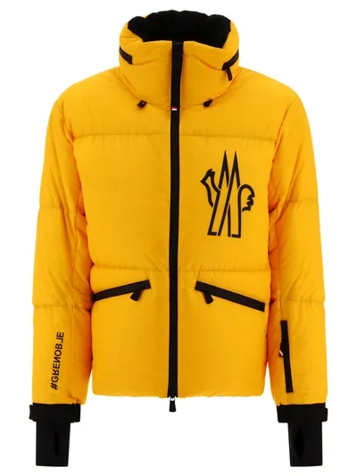 Moncler Grenoble Coats In Yellow