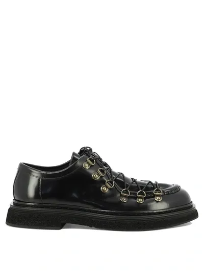 Sturlini Men's "appaloosa" Lace-ups In Black