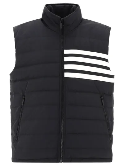 Thom Browne Padded Vest In Black