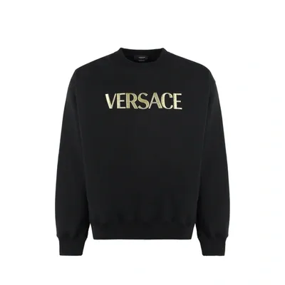 Versace Sweatshirt In Black