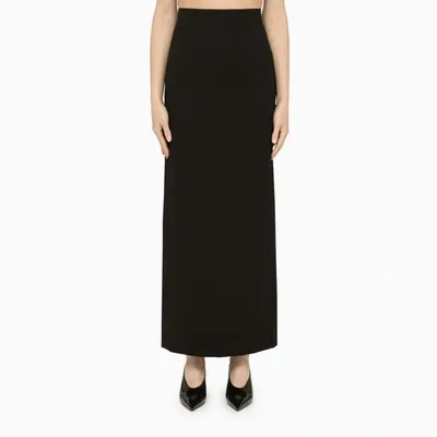 Wardrobe.nyc Wool Maxi Skirt In Black