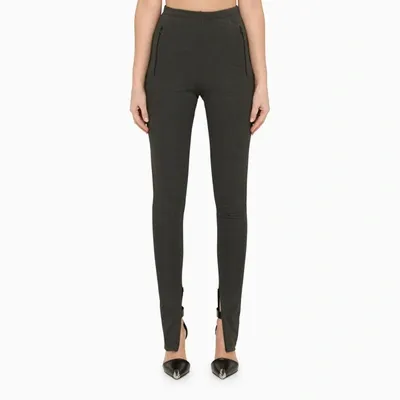 Wardrobe.nyc Side Zip Legging In Black