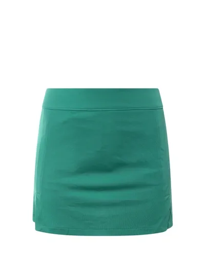 J. Lindeberg Mini Skirt In Green