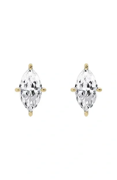 Jennifer Fisher Marquise Lab Created Diamond Stud Earrings In 18k Yellow Gold