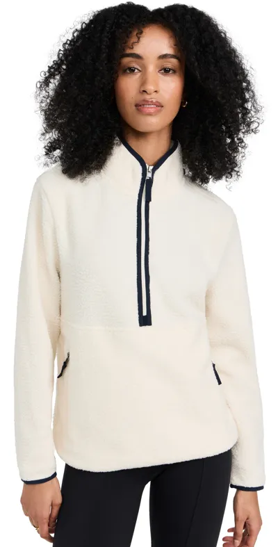 Splits59 Off-white Libby Sweatshirt In Creme Military