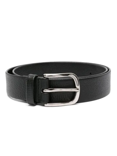 Orciani Buckle Belt In Black