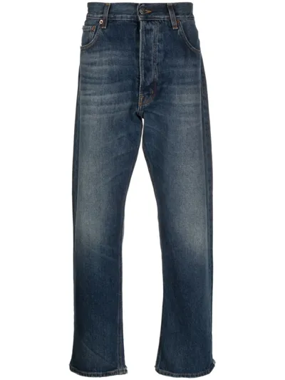 Haikure Slim-cut Cotton Jeans In Blue